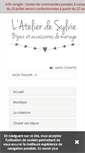 Mobile Screenshot of latelierdesylvie.com